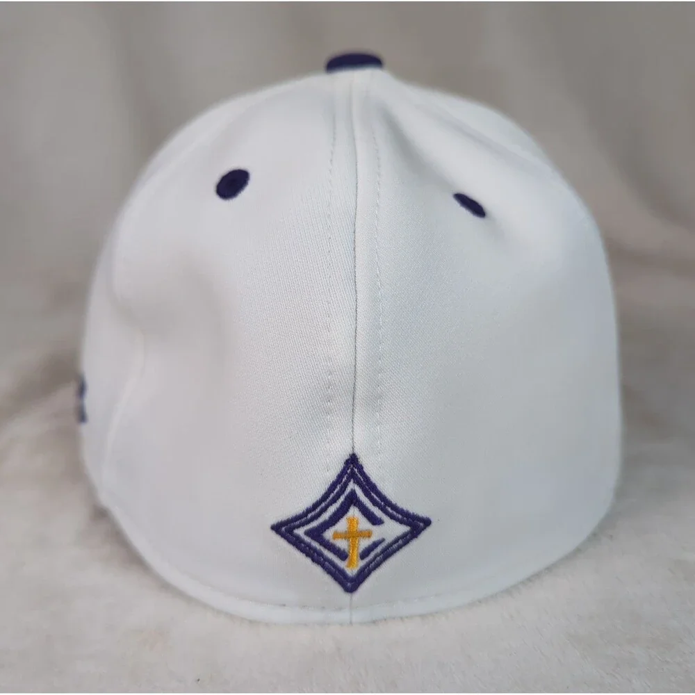 Calvary Day School Cavaliers Hat White X-Small Under Armour On-Field Fit Stretch